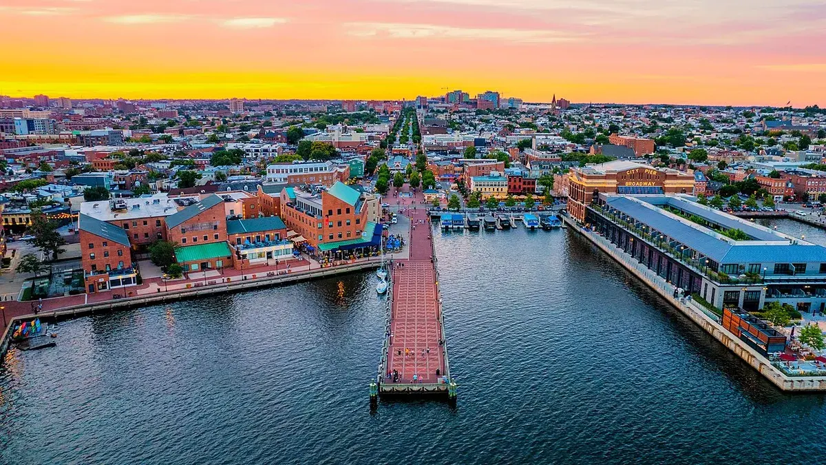 Photograph of Baltimore, Maryland